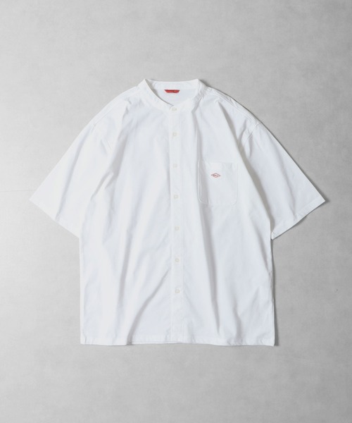 BALL（ボール）の「BALL ストレッチ天竺バンドカラー半袖シャツ（シャツ/ブラウス・メンズ・ホワイト/ベージュ/ネイビー/カーキ・M/LL/L）」の9枚目の写真