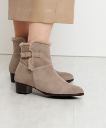 HIMIKO | 【HIMIKO】【撥水】バックル2WAYファーブーツ/631421(ブーツ)