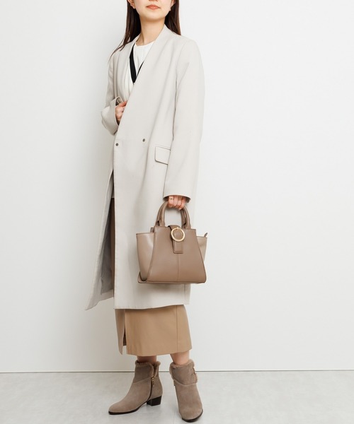 セール】【Made in Japan】【撥水】バックル2WAYファーブーツ/631421