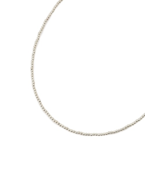SALON adam et rope'(サロン アダム エ ロペ)の「【ERICKA NICOLAS BEGAY】ナバホパールネックレス 3mm80cm(ネックレス・レディース・シルバー・FREE)」の8枚目の写真