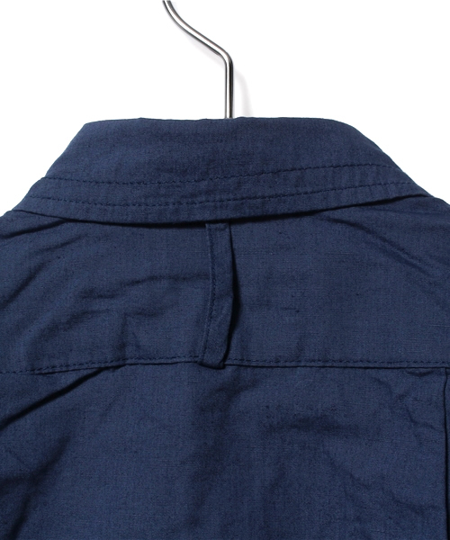 CIAOPANIC TYPY（チャオパニックティピー）の「KIDS 綿麻7分ボタンダウンシャツ（シャツ/ブラウス・キッズ・ホワイト/ネイビー/イエロー/ブルー・125/105/115/135/95）」の9枚目の写真