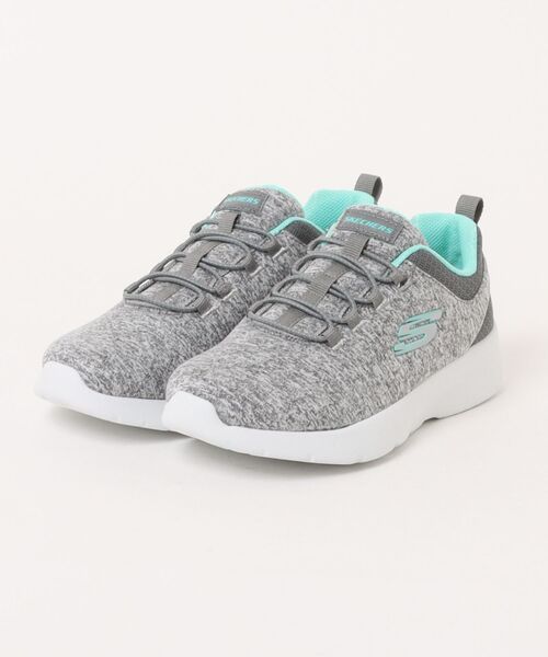 SKECHERS(スケッチャーズ)の「《SKECHERS》DYNAMIGHT 2.0 - IN A FLASH(スニーカー・レディース・ネイビー/ブラック×ピンク/ブラック×ブラック/グレー系その他・24.5cm/24.0cm/25.0cm/23.5cm/23.0cm/22.5cm/22.0cm/25.5cm)」の3枚目の写真