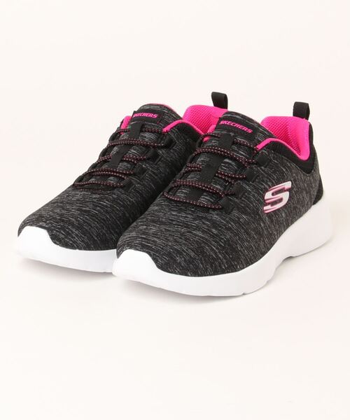 SKECHERS(スケッチャーズ)の「《SKECHERS》DYNAMIGHT 2.0 - IN A FLASH(スニーカー・レディース・ネイビー/ブラック×ピンク/ブラック×ブラック/グレー系その他・24.5cm/24.0cm/25.0cm/23.5cm/23.0cm/22.5cm/22.0cm/25.5cm)」の2枚目の写真