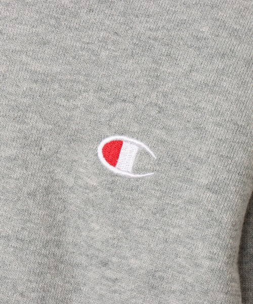 Champion（チャンピオン）の「【Champion/チャンピオン】キッズ ベーシック ジップフーデッドスウェットシャツ（パーカー・キッズ・ダークグリーン/オートミール/ブラック/グレー/ネイビー/バーガンディー/ブルー/ダークパープル/オレンジ系その他・140/130/150/120/110/100/160）」の20枚目の写真