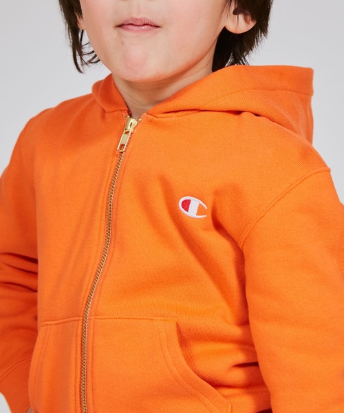 Champion/チャンピオン】キッズ ベーシック ジップフーデッド