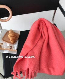 Mayree | レディース フリンジボリュームマフラー(BEY)(マフラー)