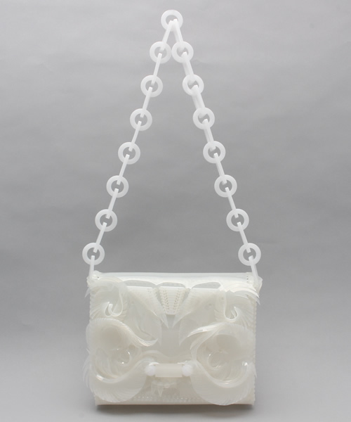 mame（マメ）の「Mame チェーンバック（ショルダーバッグ・レディース・ブラック/ブルー/ホワイト・FREE）」の2枚目の写真