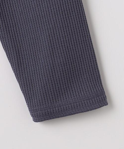 green label relaxing（グリーンレーベルリラクシング）の「ドライワッフル クルーネック 長袖 カットソー（Tシャツ/カットソー・メンズ・ブラック/ホワイト/ダークグレー/グレー・XXL/S/XL/M/XS/L）」の13枚目の写真