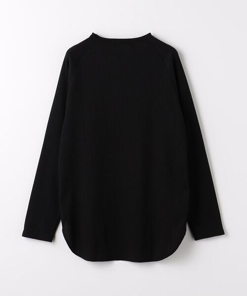 green label relaxing（グリーンレーベルリラクシング）の「ドライワッフル クルーネック 長袖 カットソー（Tシャツ/カットソー・メンズ・ブラック/ホワイト/ダークグレー/グレー・XXL/S/XL/M/XS/L）」の21枚目の写真