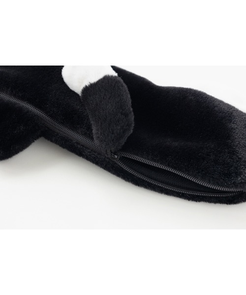 Brunch Brother（ブランチブラザー）の「ペンケース 筆箱/リトルペーパー（ステーショナリー・レディース・ブラック/ホワイト・FREE）」の5枚目の写真