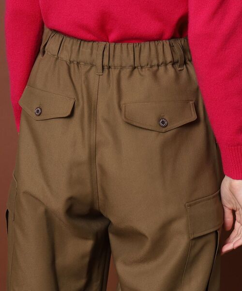 【新品タグ付き】  dressterior ドレステリア　ワークパンツ　カーゴ セール】◇【CLASSY.11月号掲載】カーヴィーカーゴパンツ