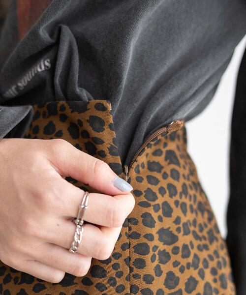 WEGO（ウィゴー）の「WEGO/レオパード柄タイトミニスカート（スカート・レディース・その他1・FREE）」の3枚目の写真