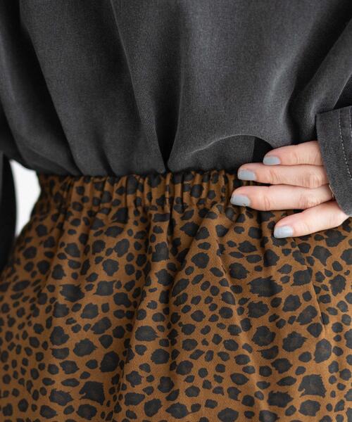 WEGO（ウィゴー）の「WEGO/レオパード柄タイトミニスカート（スカート・レディース・その他1・FREE）」の4枚目の写真