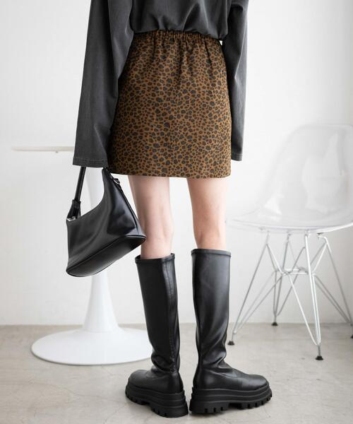WEGO（ウィゴー）の「WEGO/レオパード柄タイトミニスカート（スカート・レディース・その他1・FREE）」の9枚目の写真