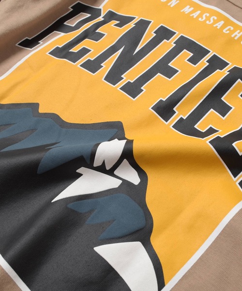 PEN FIELD(ペンフィールド)の「【Penfield】USAコットン・スクエアバックプリント長袖Tシャツ(Tシャツ/カットソー・キッズ・ホワイト/グリーン/ベージュ・140cm/150cm/160cm/170cm)」の13枚目の写真