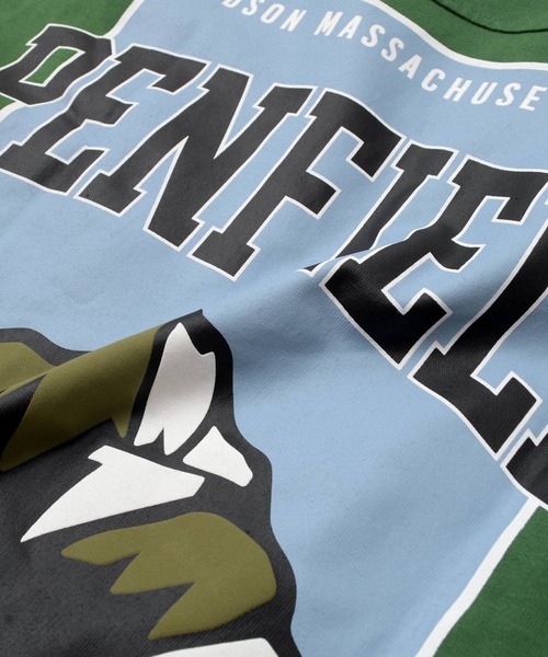 PEN FIELD(ペンフィールド)の「【Penfield】USAコットン・スクエアバックプリント長袖Tシャツ(Tシャツ/カットソー・キッズ・ホワイト/グリーン/ベージュ・140cm/150cm/160cm/170cm)」の15枚目の写真
