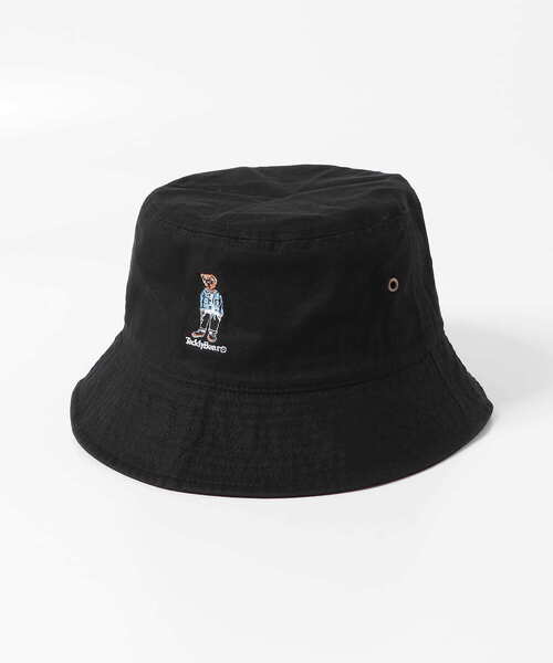 ITEMS URBANRESEARCH（アイテムズ アーバンリサーチ）の「TEDDY BEAR Bucket Hat（ハット・メンズ・ブラック/ベージュ・FREE）」の3枚目の写真