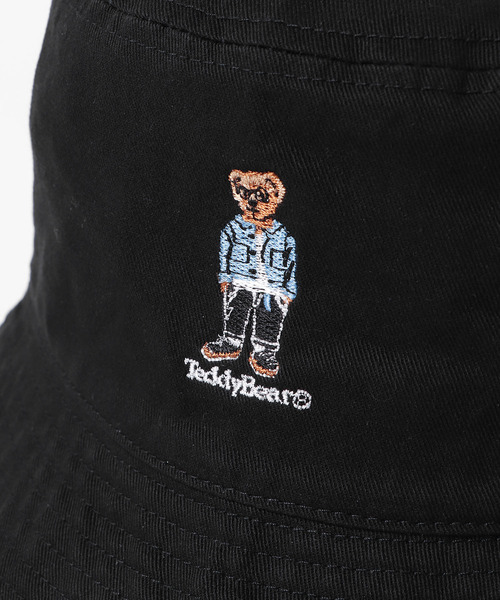 ITEMS URBANRESEARCH（アイテムズ アーバンリサーチ）の「TEDDY BEAR Bucket Hat（ハット・メンズ・ブラック/ベージュ・FREE）」の7枚目の写真