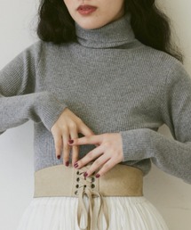 Libra Cue | ベーシックリブタートル(ニット/セーター)