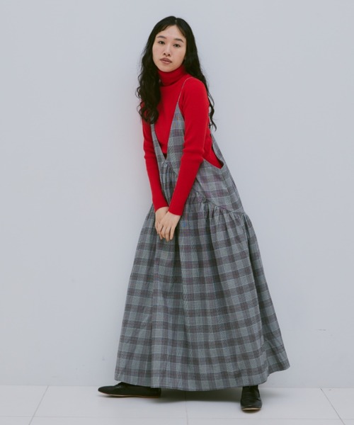 Libra Cue（リブラ キュー）の「ベーシックリブタートル（ニット/セーター・レディース・グレー/アイボリー/ブラック/レッド・FREE）」の10枚目の写真