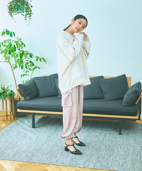 mysty woman（ミスティウーマン）の「Tストポインテッドシューズ 981419（パンプス・レディース・ベージュ/ブラック・MEDIUM/LARGE）」の3枚目の写真