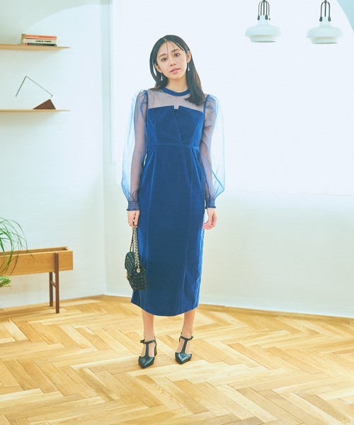 mysty woman（ミスティウーマン）の「Tストポインテッドシューズ 981419（パンプス・レディース・ベージュ/ブラック・MEDIUM/LARGE）」の9枚目の写真