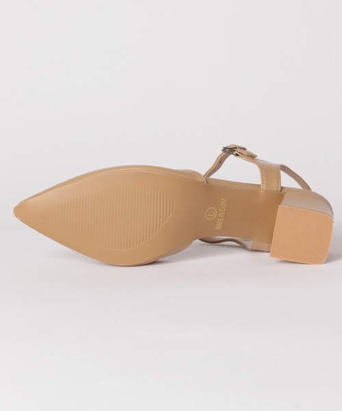 mysty woman（ミスティウーマン）の「Tストポインテッドシューズ 981419（パンプス・レディース・ベージュ/ブラック・MEDIUM/LARGE）」の16枚目の写真