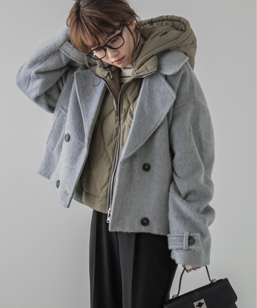 SUGAR BISKET（シュガービスケット）の「シャギーショートコート