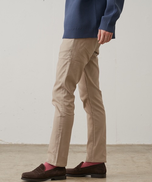 Blue Standard (ブルースタンダード)の「【BLUE STANDARD/ブルースタンダード】 極ストレッチ スーパーストレッチ 裏起毛スリムテーパードパンツ 暖パンツ 冬パンツ 美脚パンツ(その他パンツ・メンズ・チャコールグレー/ベージュ/ライトグレー/ブラック・LARGE/X-LARGE/MEDIUM)」の11枚目の写真