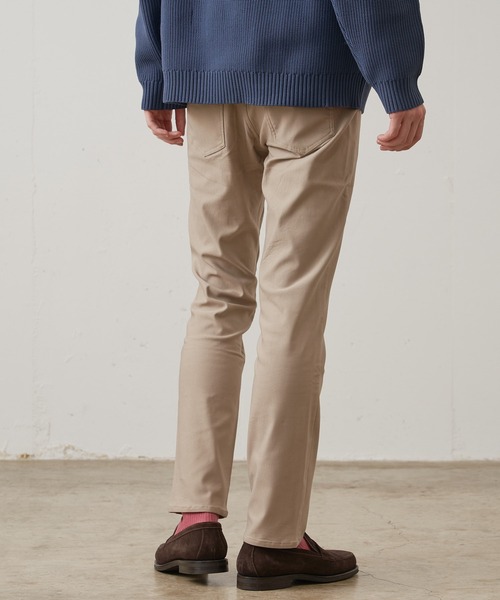 Blue Standard (ブルースタンダード)の「【BLUE STANDARD/ブルースタンダード】 極ストレッチ スーパーストレッチ 裏起毛スリムテーパードパンツ 暖パンツ 冬パンツ 美脚パンツ(その他パンツ・メンズ・チャコールグレー/ベージュ/ライトグレー/ブラック・LARGE/X-LARGE/MEDIUM)」の13枚目の写真