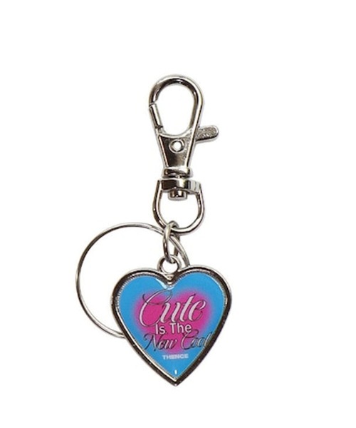 THENCE（デンス）の「THENCE／ハートフレームキー /韓国雑貨/ 2990638（キーホルダー・レディース・ブルー/ピンク・0）」の12枚目の写真