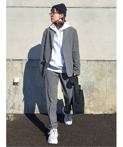 BACK NUMBER（バックナンバー）の「【BACK NUMBER】【ＥＸＴＲＡＴＨＥＲＭＯ】３Ｄテーラードジャケット（テーラードジャケット・メンズ・ブラック/グレー・XL/S/M/L）」の22枚目の写真