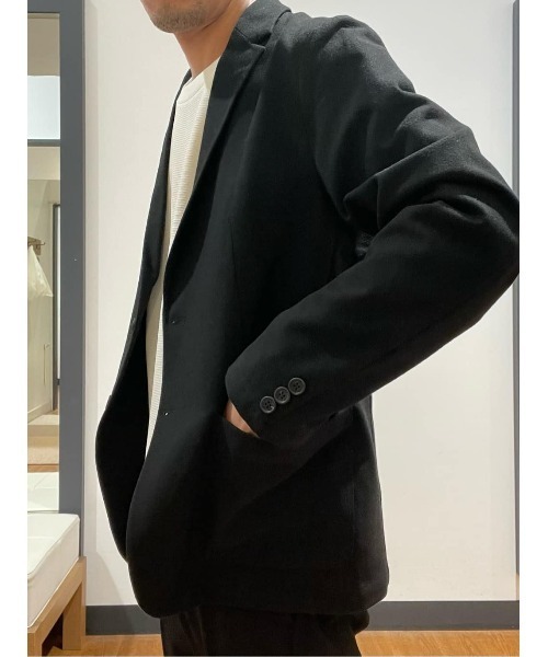 BACK NUMBER（バックナンバー）の「【BACK NUMBER】【ＥＸＴＲＡＴＨＥＲＭＯ】３Ｄテーラードジャケット（テーラードジャケット・メンズ・ブラック/グレー・XL/S/M/L）」の21枚目の写真