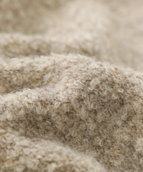 osharewalker（オシャレウォーカー）の「【廃盤】『ミックスカラーブークレニットカーディガン』（カーディガン/ボレロ・レディース・パープル/ダークネイビー/ベージュ・FREE）」の14枚目の写真