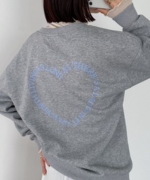 CLEA | ロゴハートバックプリントスウェットプルオーバー(スウェット)