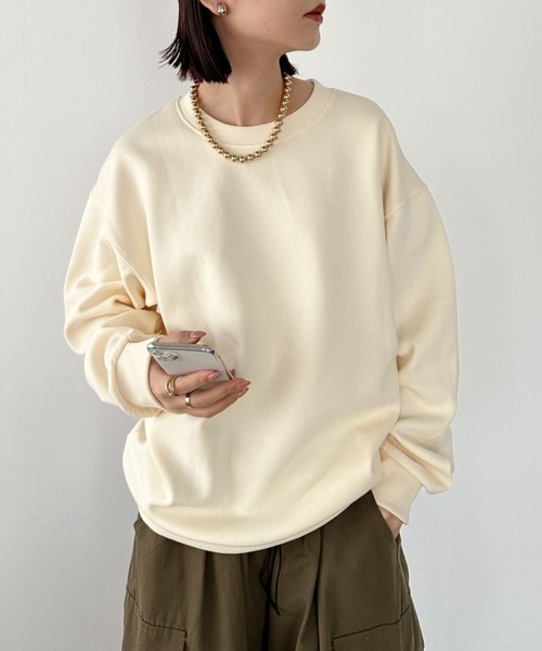 【新品未使用】リンカブル　ハートデザインスウェットプルオーバー セール】ロゴハートバックプリントスウェットプルオーバー（スウェット