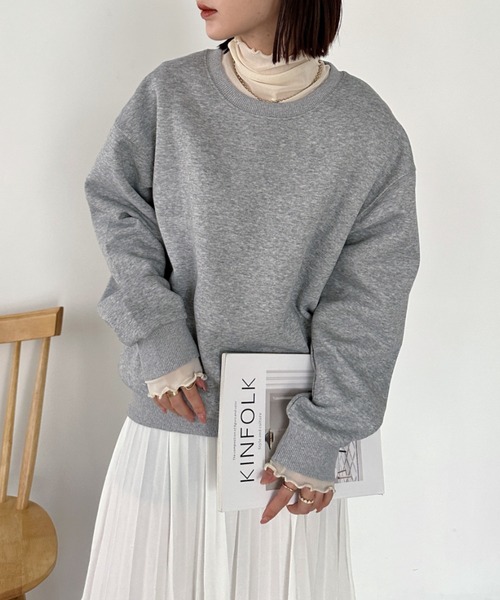 セール】ロゴハートバックプリントスウェットプルオーバー（スウェット