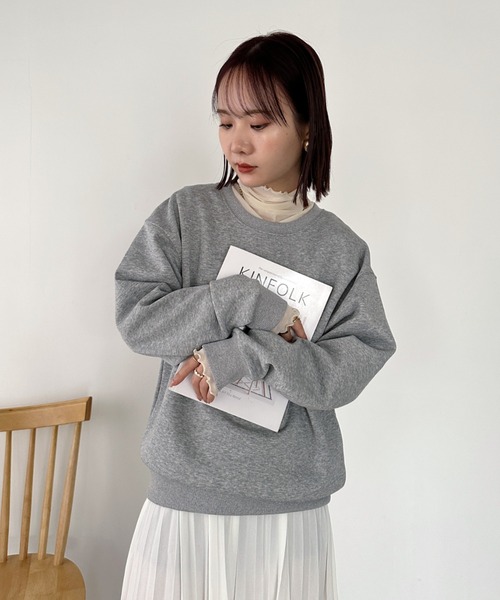 セール】ロゴハートバックプリントスウェットプルオーバー（スウェット