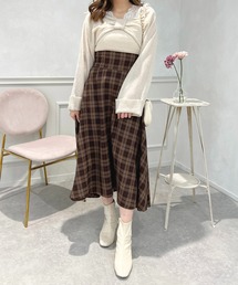 apres jour（アプレジュール）の「リボンニットアンサンブル