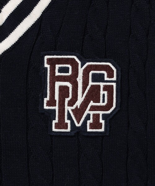 B:MING by BEAMS(ビーミングバイビームス)の「【フォーマル】B:MING by BEAMS / セレモニー チルデンニット ベスト(100~130cm)(ベスト・キッズ・ネイビー/アイボリー・110/120/100/130)」の18枚目の写真