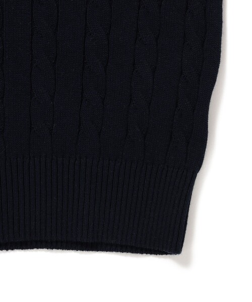 B:MING by BEAMS(ビーミングバイビームス)の「【フォーマル】B:MING by BEAMS / セレモニー チルデンニット ベスト(100~130cm)(ベスト・キッズ・ネイビー/アイボリー・110/120/100/130)」の19枚目の写真