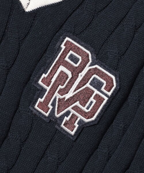 B:MING by BEAMS(ビーミングバイビームス)の「【フォーマル】B:MING by BEAMS / セレモニー チルデンニット ベスト(100~130cm)(ベスト・キッズ・ネイビー/アイボリー・110/120/100/130)」の22枚目の写真