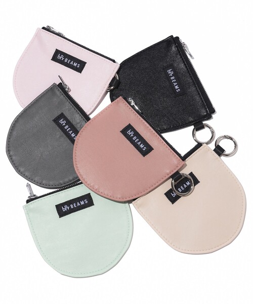 bpr BEAMS（ビーピーアール ビームス ）の「フェイクレザー ポーチ S（ポーチ・メンズ・ピンク/ブラック/ブラウン系その他4/サックスブルー/ミント/グレー/オフホワイト/カーキ・ONE SIZE）」の10枚目の写真