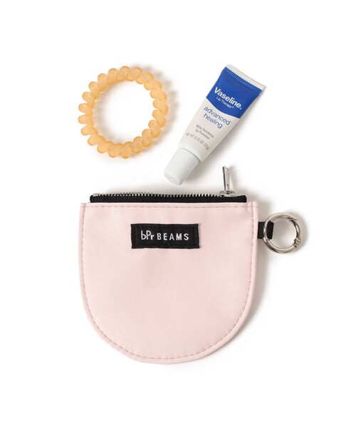 bpr BEAMS（ビーピーアール ビームス ）の「フェイクレザー ポーチ S（ポーチ・メンズ・ピンク/ブラック/ブラウン系その他4/サックスブルー/ミント/グレー/オフホワイト/カーキ・ONE SIZE）」の13枚目の写真