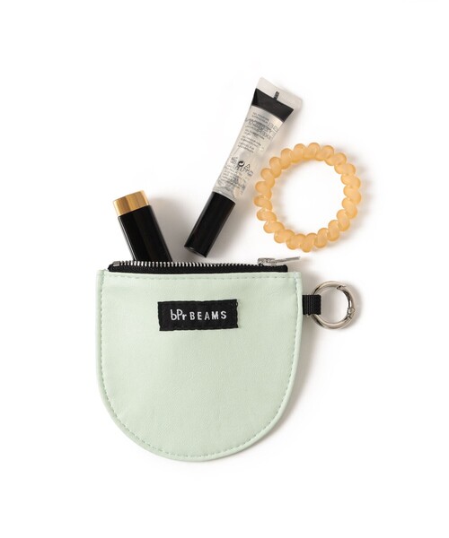bpr BEAMS（ビーピーアール ビームス ）の「フェイクレザー ポーチ S（ポーチ・メンズ・ピンク/ブラック/ブラウン系その他4/サックスブルー/ミント/グレー/オフホワイト/カーキ・ONE SIZE）」の14枚目の写真