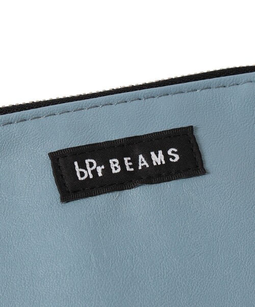 bpr BEAMS（ビーピーアール ビームス ）の「フェイクレザー ポーチ S（ポーチ・メンズ・ピンク/ブラック/ブラウン系その他4/サックスブルー/ミント/グレー/オフホワイト/カーキ・ONE SIZE）」の17枚目の写真