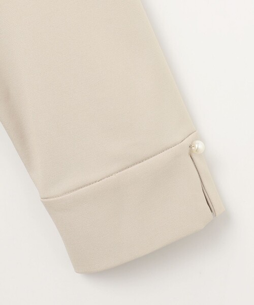 ANY（エニィ）の「【ストレッチ/セットアップ可】イージィケアストレッチブラウス（シャツ/ブラウス・レディース・ブラック系/ネイビー系/ベージュ系・2/3）」の14枚目の写真