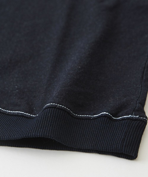 CUBE SUGAR(キューブシュガー)の「WEB限定インディゴスウェット×デニムカーディガン(カーディガン/ボレロ・レディース・ブルー/ネイビー・M)」の10枚目の写真