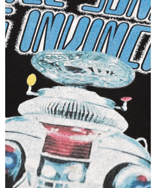 Little sunny bite（リトルサニーバイト）の「rocket big sweat crew（スウェット・レディース・グレー/ヘザーグレー/ブラック・MEDIUM/SMALL）」の10枚目の写真