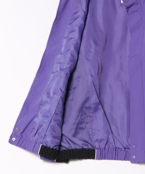 VISION STREET WEAR(ヴィジョンストリートウェア)の「【VISION STREET WEAR】ラグラントラックジャケット / ナイロンジャケット(ナイロンジャケット・レディース・アイボリー/ブラック/オリーブ/パープル・MEDIUM/LARGE/X-LARGE)」の9枚目の写真